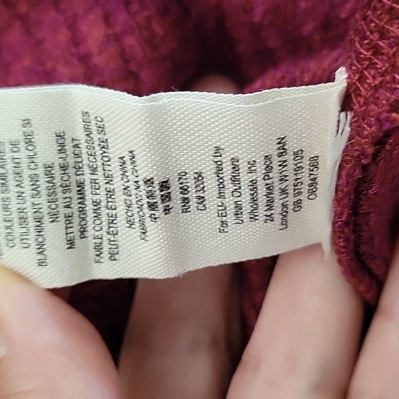 Free People Mountaineer Thermal Top lace-Up Tie Cuff Long Sleeve - Picture 9 of 12